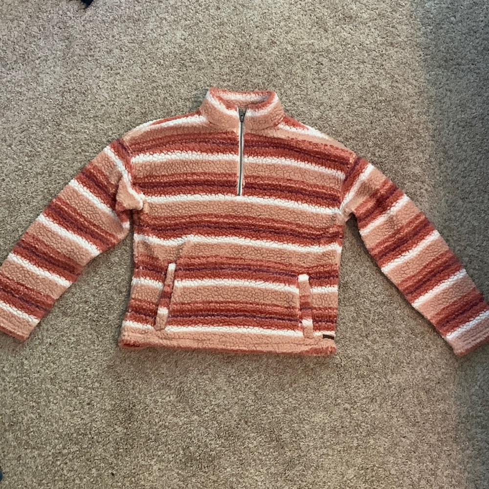 Puffy sweater jacket